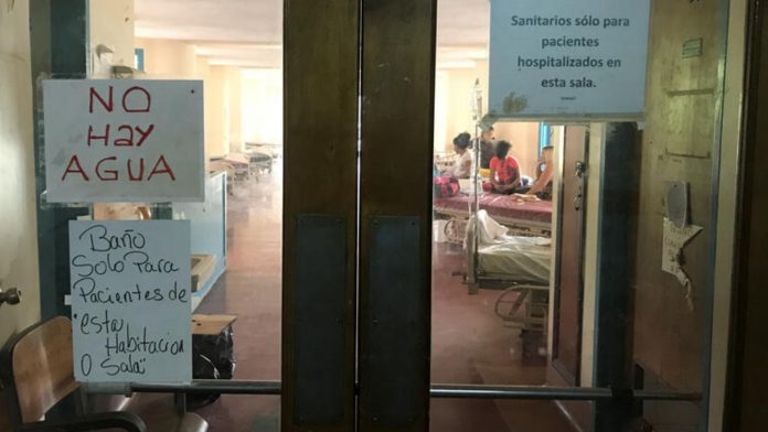 ONG denuncia que falta de agua en hospitales pone en riesgo la vida de miles de pacientes