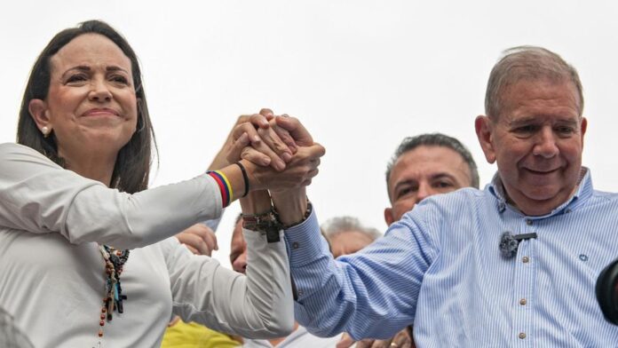 María Corina pide «serenidad, coraje y firmeza» ante solicitud de una orden de aprehensión contra Edmundo González