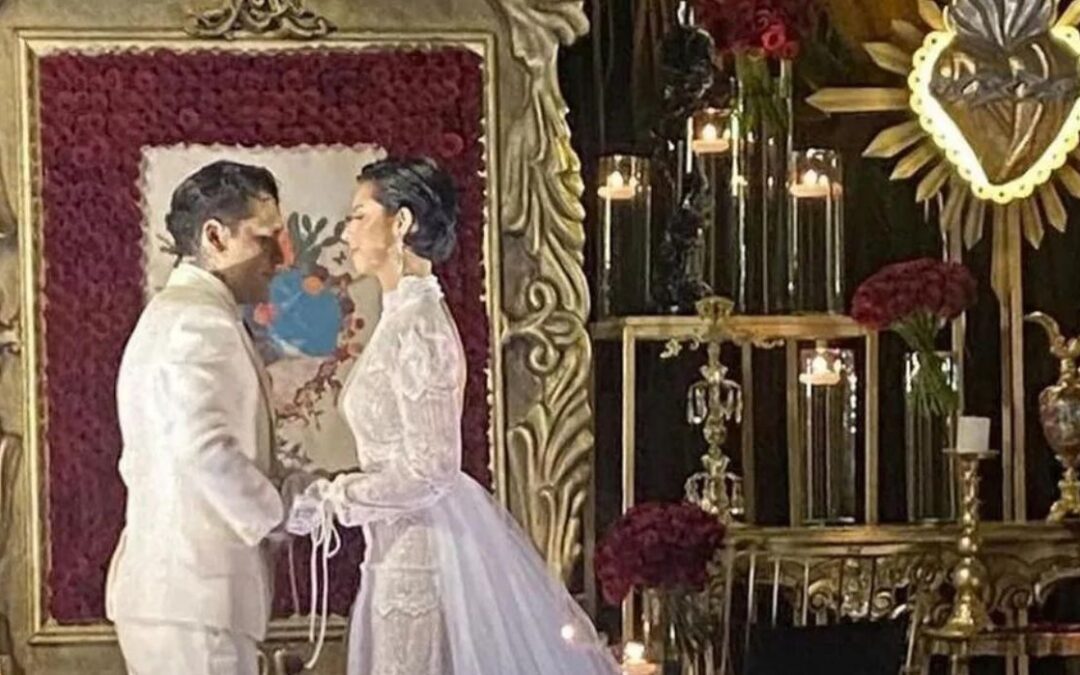 Pepe Aguilar reveló quién pagó la boda de su hija Angela y Christian Nodal