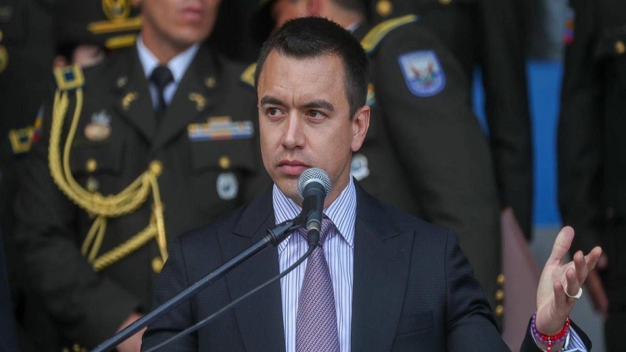 CNE ecuatoriano recordó al presidente Daniel Noboa que requiere licencia para optar por la reelección