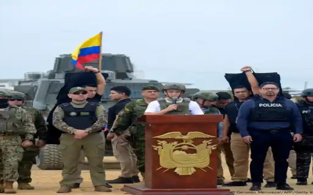 Daniel Noboa presentará ante el Congreso un proyecto de ley que permita bases militares extranjeras en Ecuador