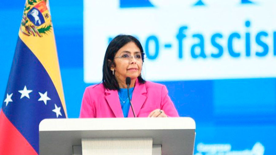 Vicepresidenta Delcy Rodríguez le pide al presidente dominicano que «pague ya» su deuda con Venezuela