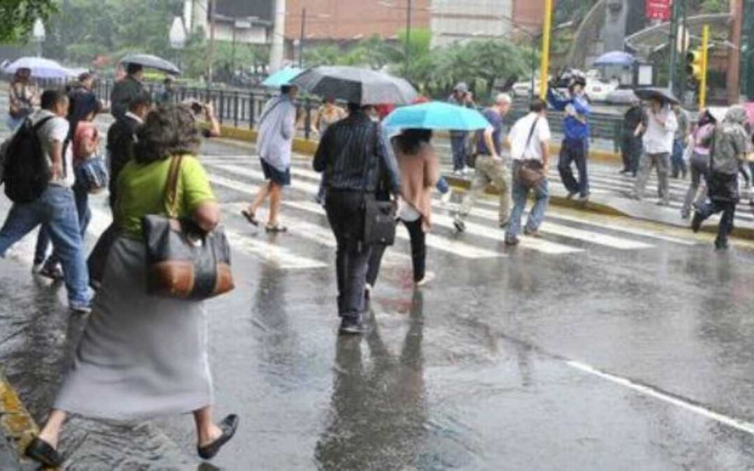 Inameh: Precipitaciones de intensidad variable en varias regiones del país