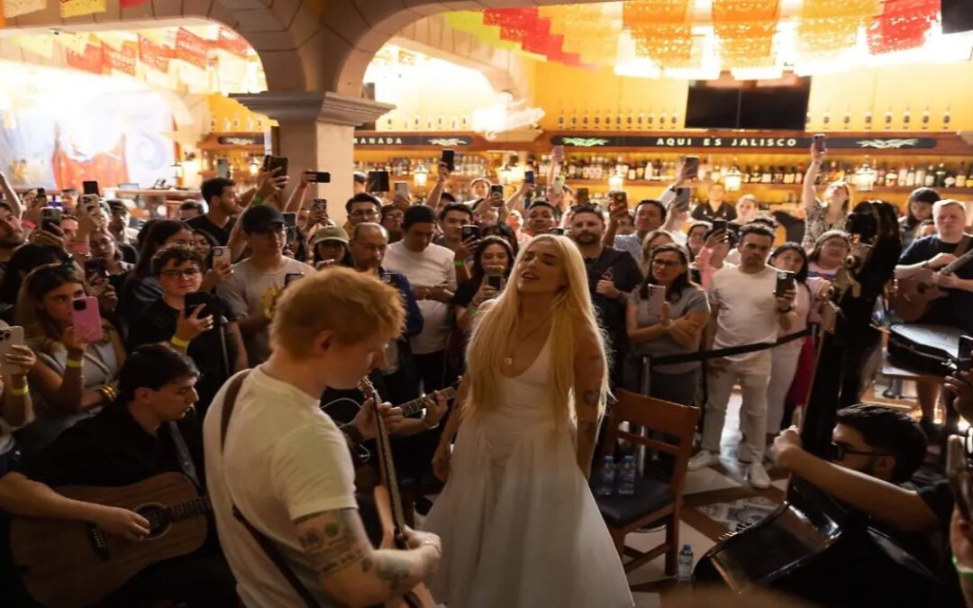 La venezolana Elena Rose cantó a dúo con Ed Sheeran y los fanáticos explotaron en las redes
