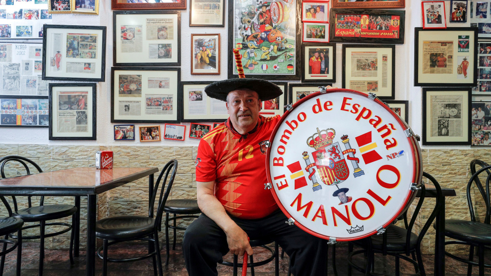Falleció Manolo ‘el del Bombo’, el popular seguidor de la selección española de fútbol