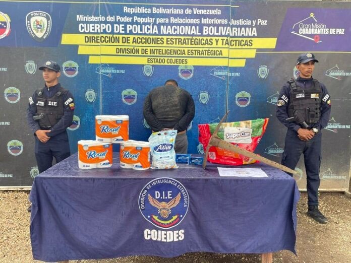 Detenido alias «El Gordo», el hombre con más registros policiales en el país