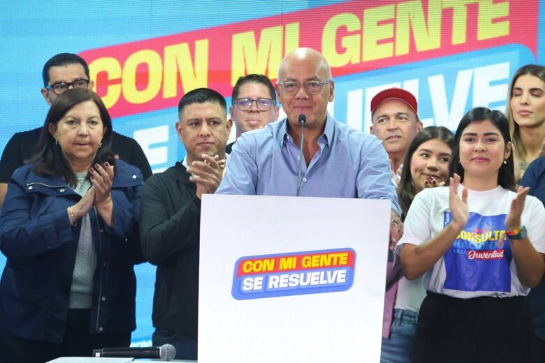 Jorge Rodríguez reitera que ganarán Lechería, Chacao, Baruta y El Hatillo