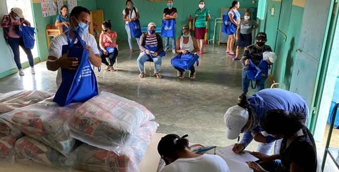 El PMA reparte alimentos a más de 7.000 personas en el oeste de Venezuela tras lluvias