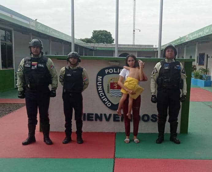 Rápida acción de la Polimuba permite localizar sano y salvo a niño de 4 años extraviado*