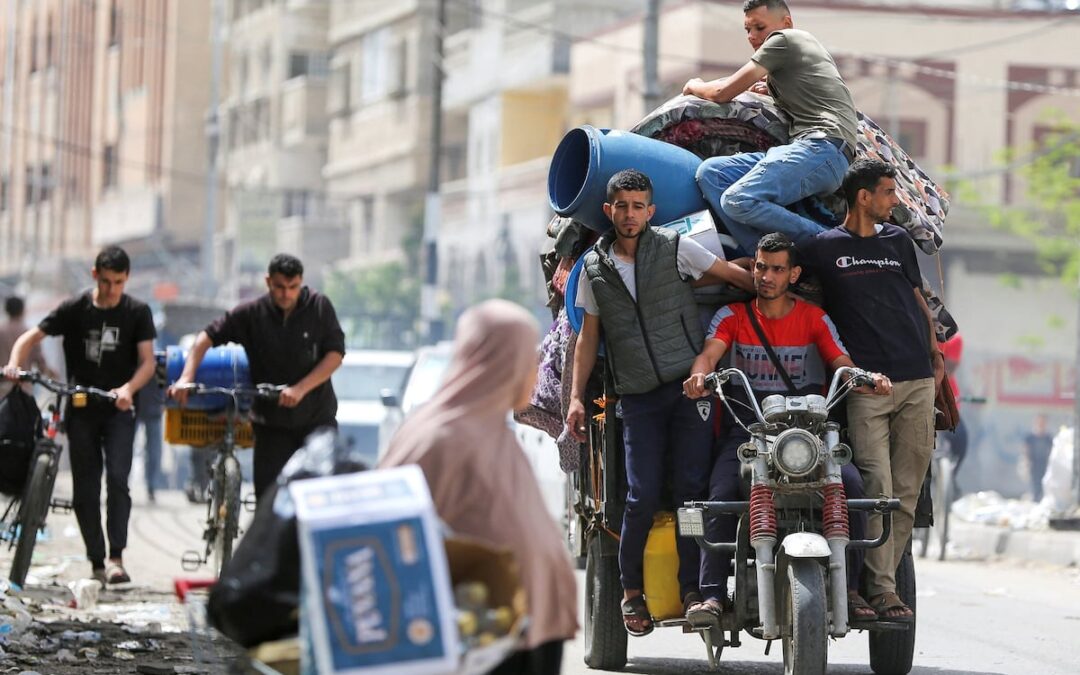 Israel ordena nuevos desplazamientos forzosos para residentes de Ciudad de Gaza