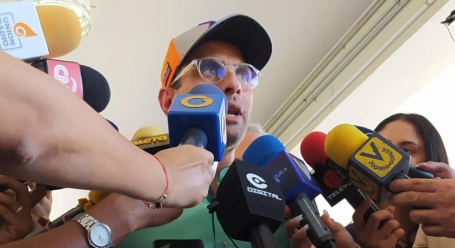 Capriles: «La mayor parte de las personas que quieren una invasión de EEUU no viven en Venezuela»