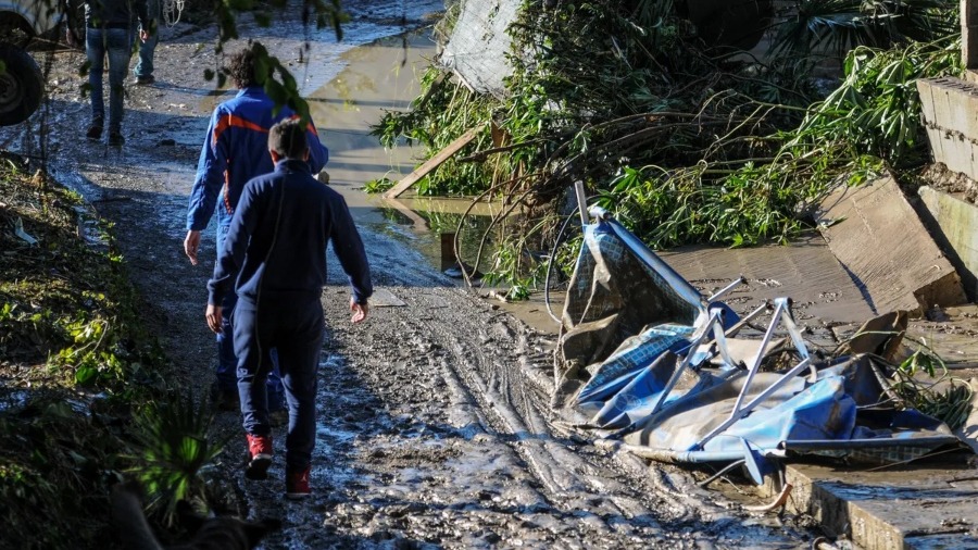 Un repentino temporal causa inundaciones y estragos en el norte de Italia