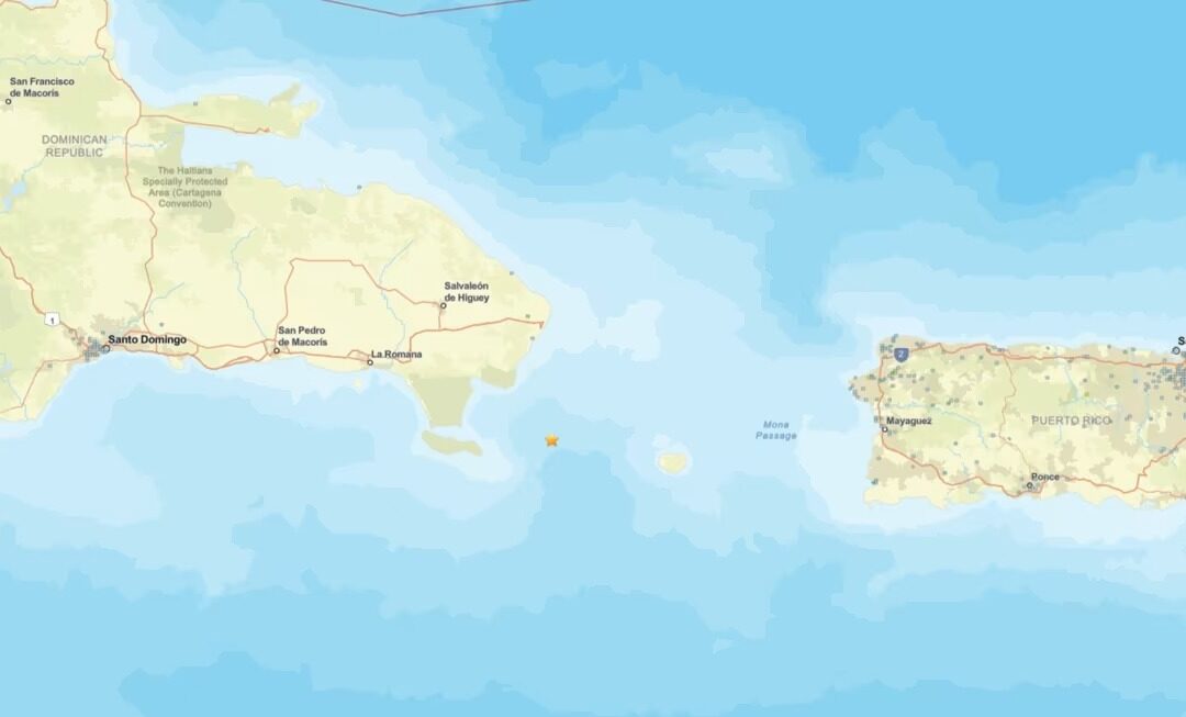 Sismo de magnitud 5,7 sacude partes de República Dominicana