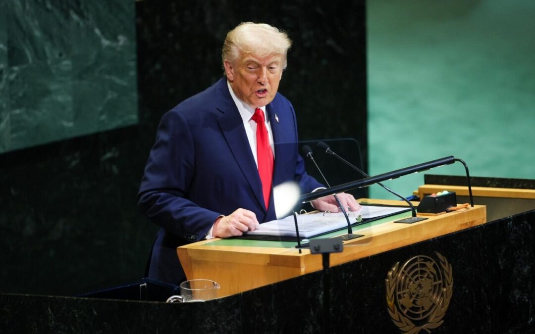 Trump acusa a Maduro en la ONU de dirigir redes criminales y de narcotráfico