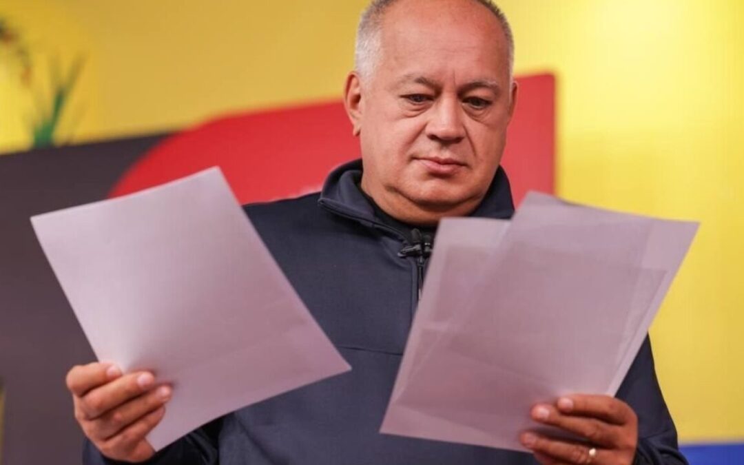 Cabello lanzó amenaza contra María Corina Machado: «Si a nosotros nos aprietan, nosotros la apretamos»