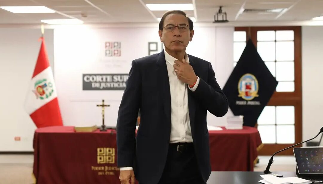 Ordenan excarcelación de expresidente Vizcarra en Perú