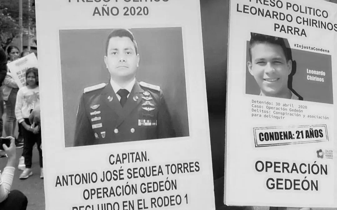 Foro Penal registra 823 presos políticos: 45 están en situación de desaparición forzada