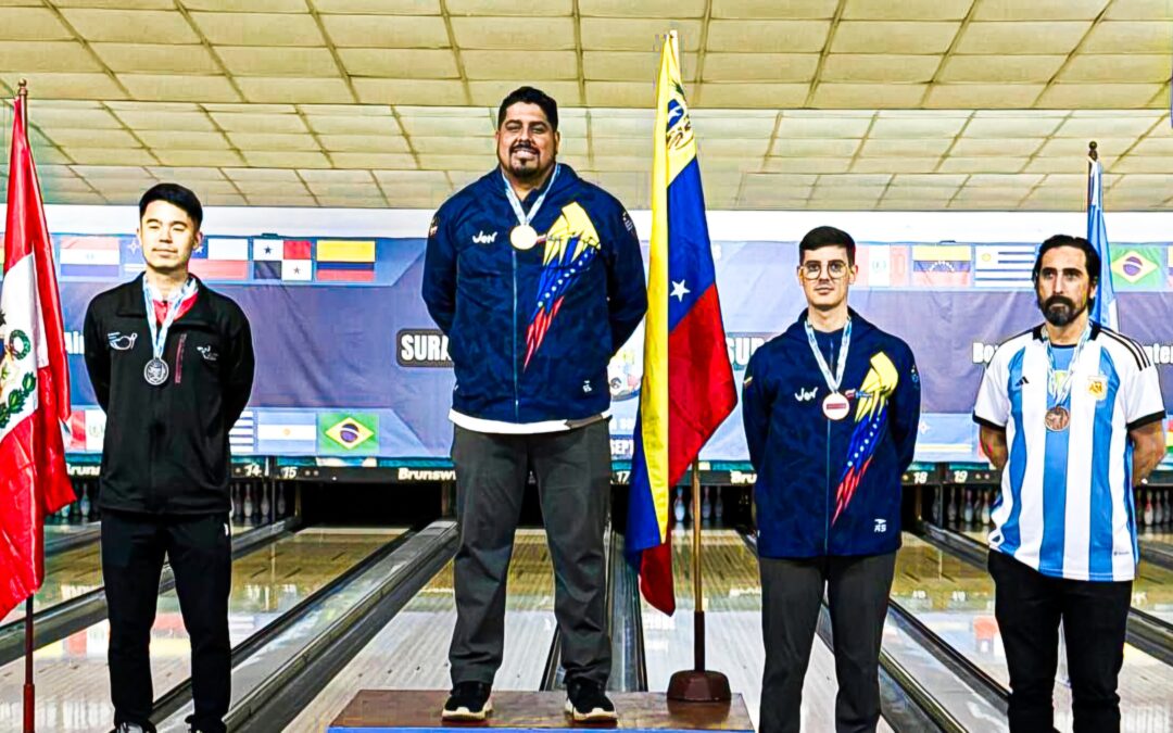 Bowling obtuvo seis medallas en Argentina