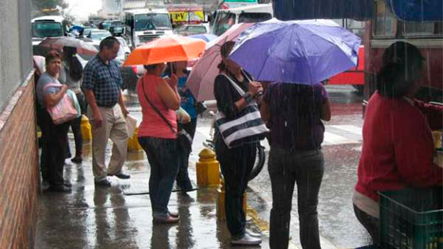 Inameh prevé lluvias con descargas eléctricas en diez estados del territorio nacional