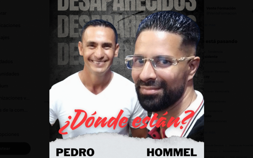 Detienen a 2 miembros de Vente Venezuela en Táchira