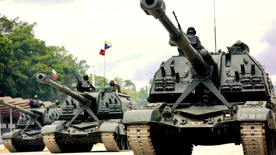 FANB inició despliegue de medios aéreos, marítimos y de artillería para la defensa del territorio