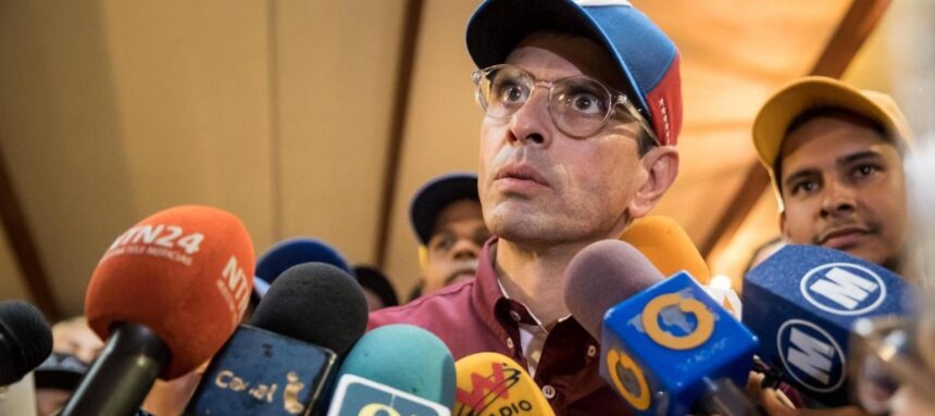 Capriles propone una reunión entre Trump y Maduro ante tensiones: “En Rusia hay dictadura y ahí va Trump y se reúne con Putin”