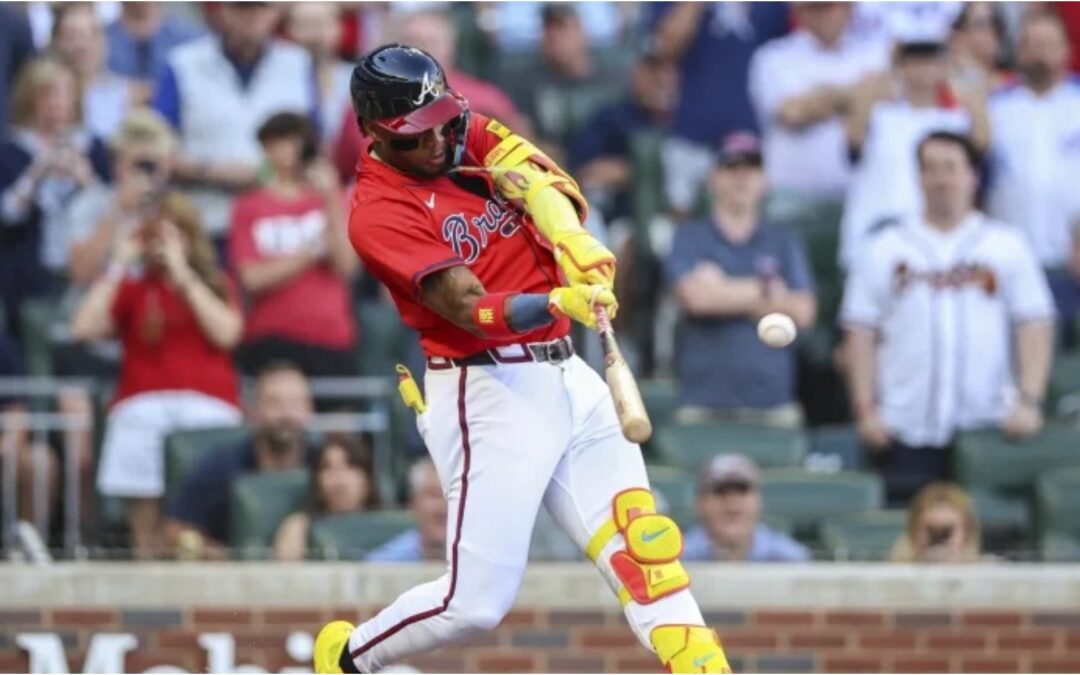 Ronald Acuña Jr. se une a Miguel Cabrera en récord tras llegar a 20 jonrones