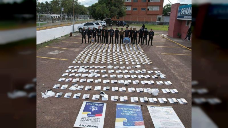CICPC incautó más de 300 kilogramos de drogas y artefactos explosivos en Bolívar