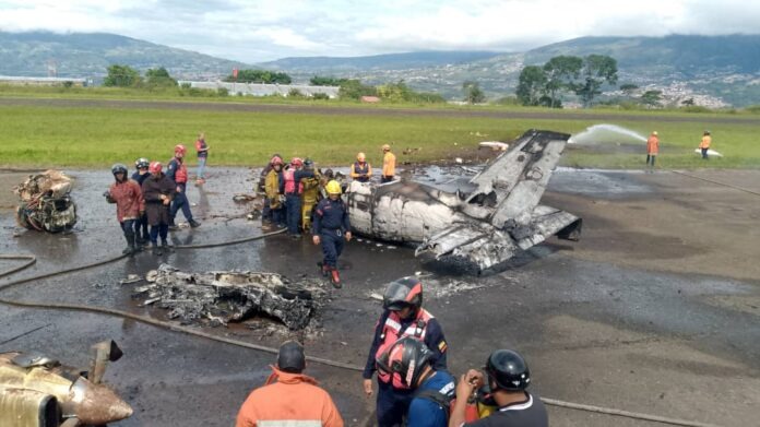 Inac activa junta investigadora para caso del accidente de la avioneta en Táchira