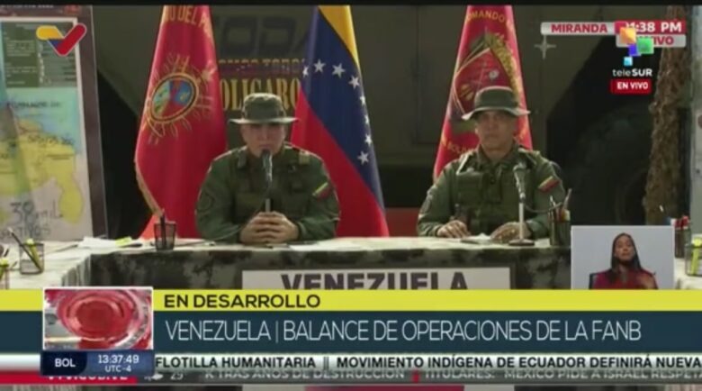 Padrino López denuncia que aviones militares de EEUU pasaron muy cerca de Venezuela