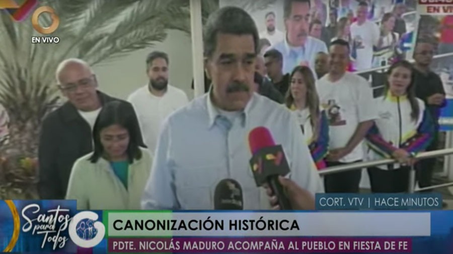 Presidente Maduro: Venezuela celebra un día de júbilo espiritual y emocional