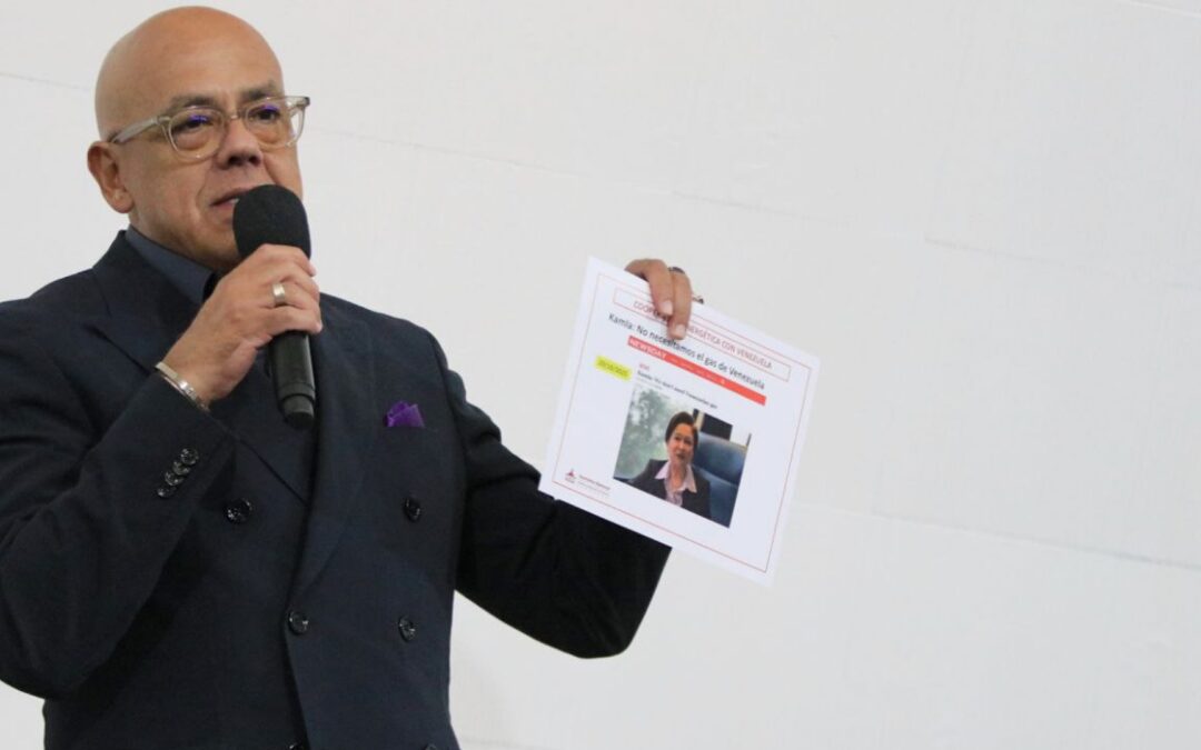 Jorge Rodríguez: Vamos a ver si Trinidad y Tobago no necesita el gas de Venezuela