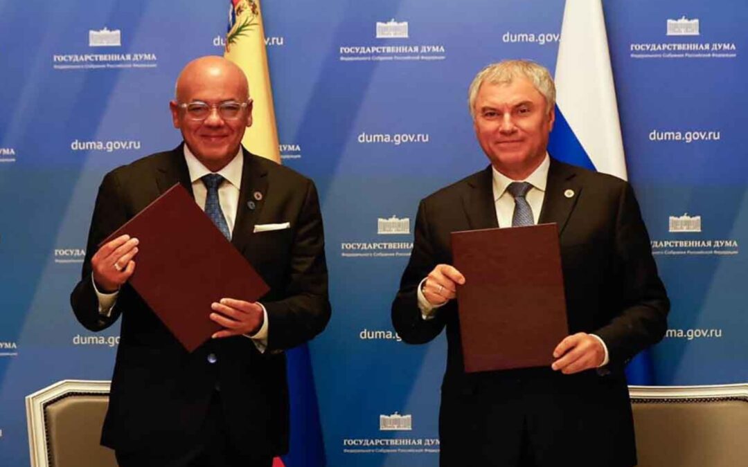 Jorge Rodríguez: AN fortalece cooperación interparlamentaria con Rusia