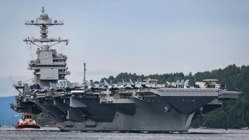 USS Gerald R. Ford: el mayor buque de guerra del mundo se une al despliegue de EE.UU. en el Caribe y Maduro eleva la alerta militar en Venezuela