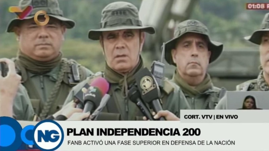 Vladimir Padrino Lopéz asegura que «Venezuela continúa preparándose para defender su territorio y su soberanía»