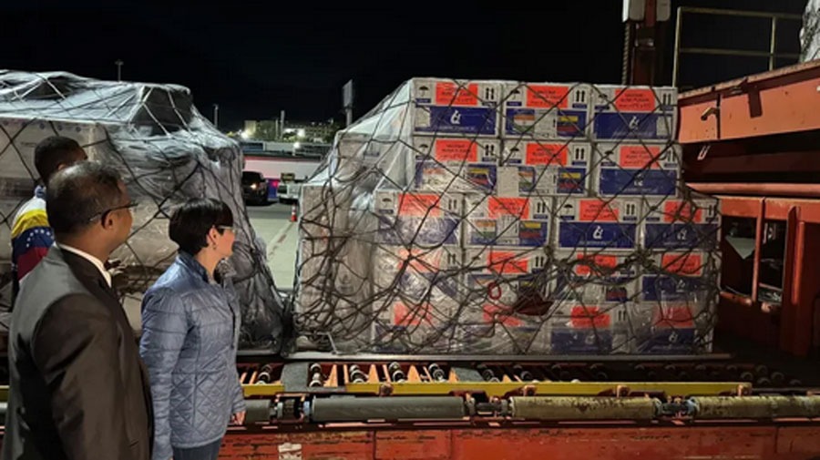 Venezuela recibe 135 mil nuevas vacunas provenientes de la India para fortalecer el Programa Nacional de Inmunización