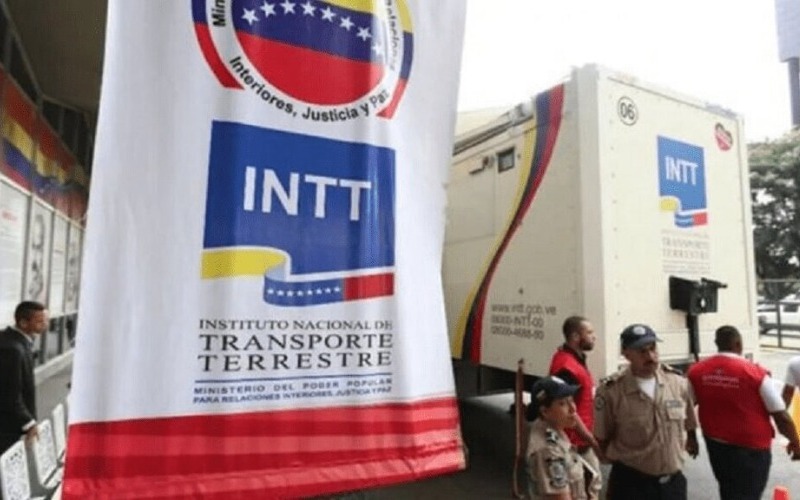INTT anuncia operativos de trámites vehiculares en cinco estados del país