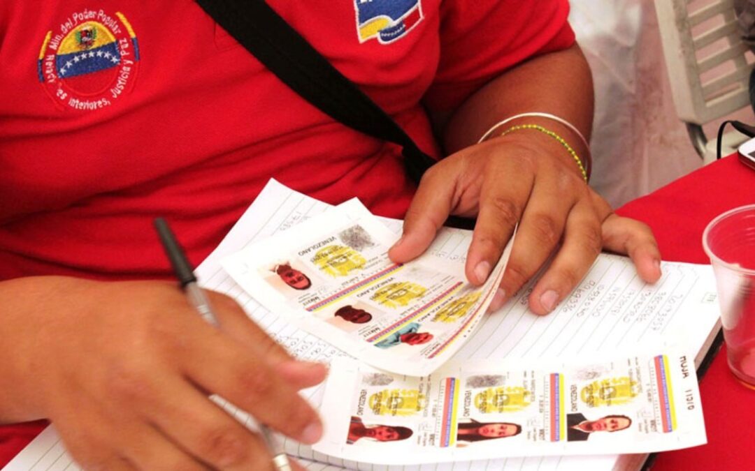 Saime realiza jornada especial de cedulación y verificación de datos esta semana