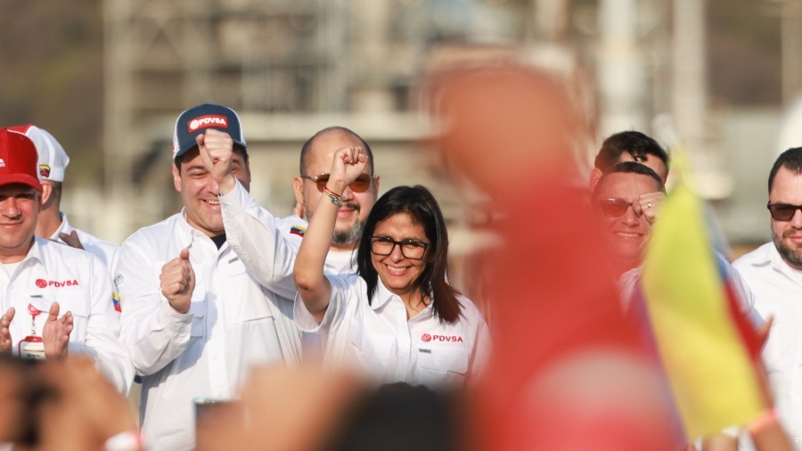 Delcy Rodríguez a EE.UU.: «Basta de órdenes de Washington sobre políticos en Venezuela»