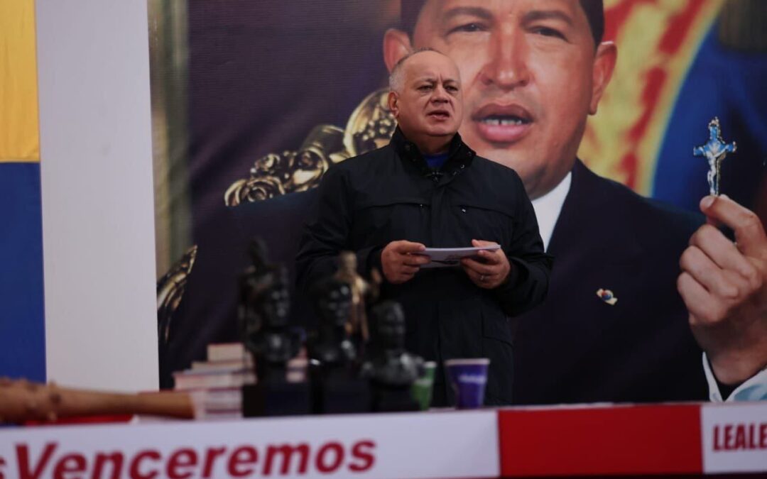 Diosdado Cabello denunció que quienes piden por la liberación de los presos políticos en Venezuela son los mismos que celebran que Maduro esté preso en EEUU