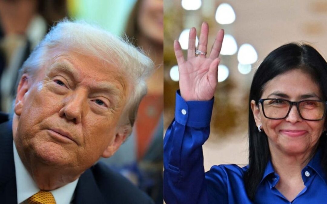 Presidente Trump: «Delcy Rodríguez ha demostrado hasta ahora un liderazgo muy fuerte»