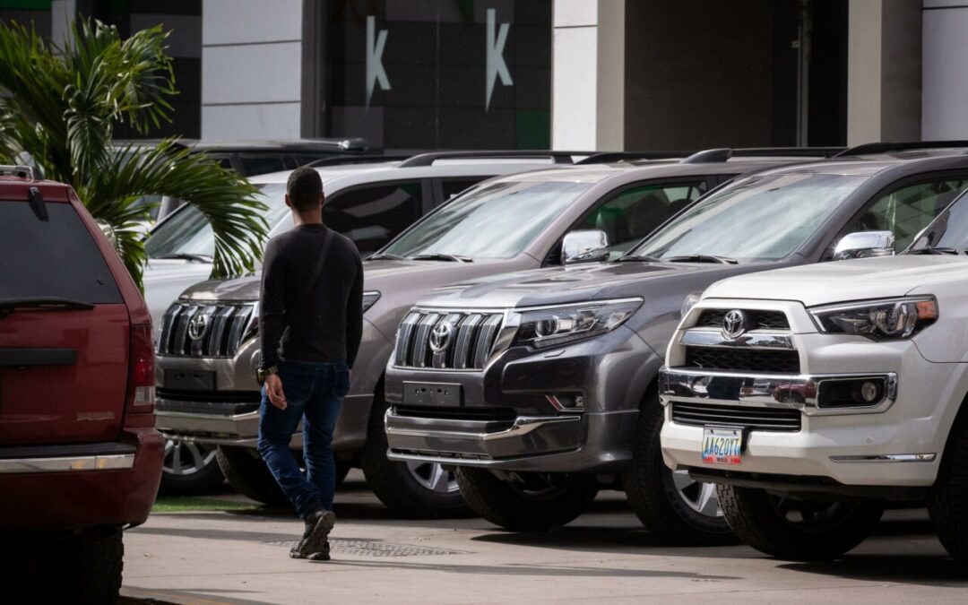 Ventas de vehículos nuevos en Venezuela aumentaron un 158 % en el último año
