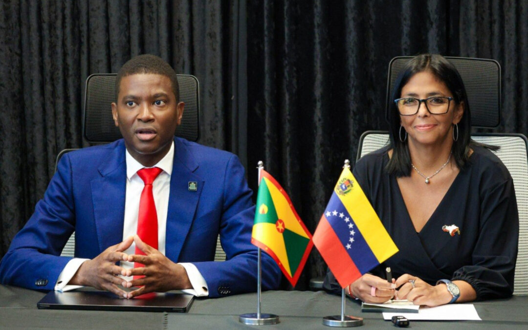 Presidenta (E) Delcy Rodríguez y primer ministro de Granada revisaron áreas de cooperación bilateral