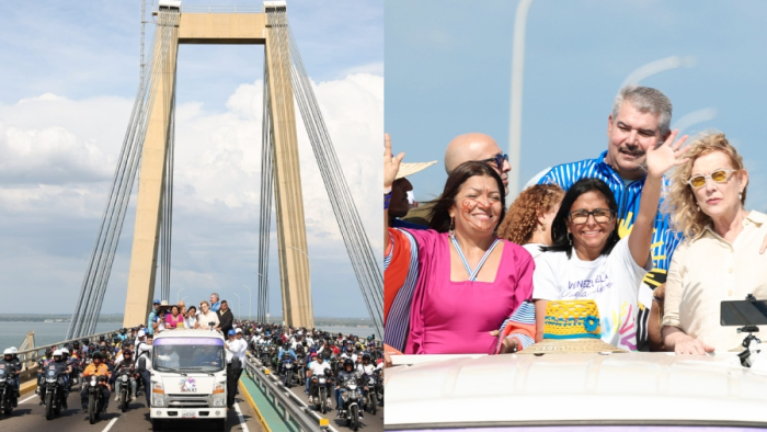 La presidenta encargada Delcy Rodríguez participó en Gran Peregrinación Nacional desde el Estado Zulia