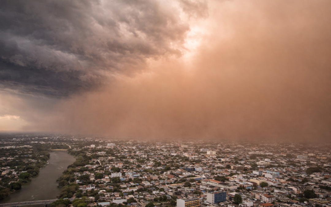 Onda tropical sale de Venezuela mientras ingresa polvo del Sahara por el oriente