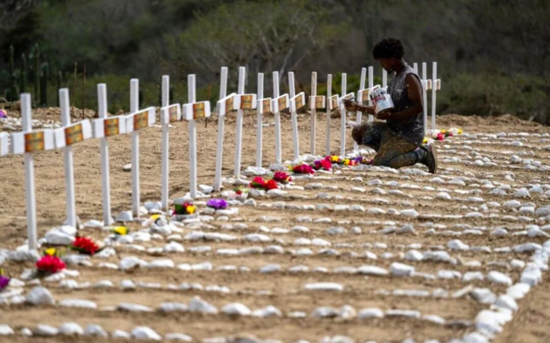 Trasladan cuerpos de 40 niños no reclamados al Cementerio La Esperanza